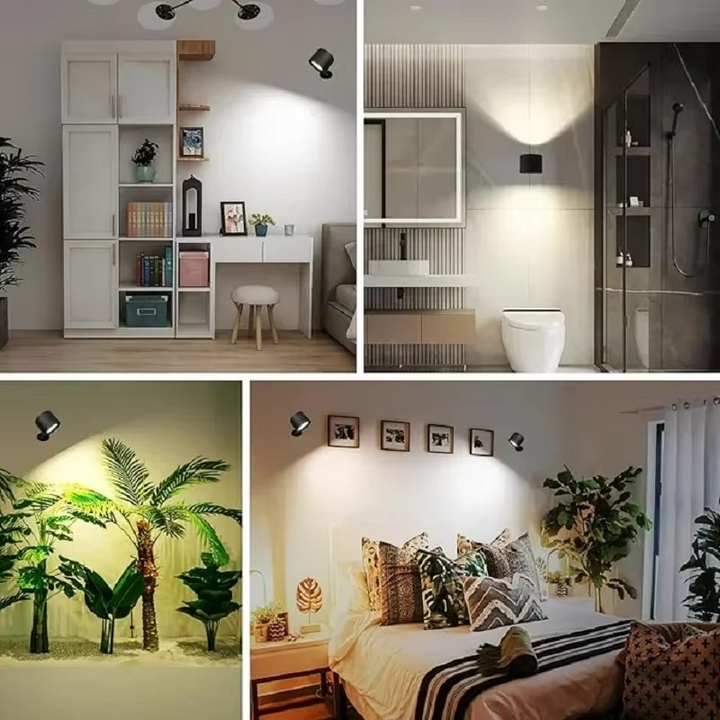 Rechargeable Magnetic Double-Sided LED Wall Lamp