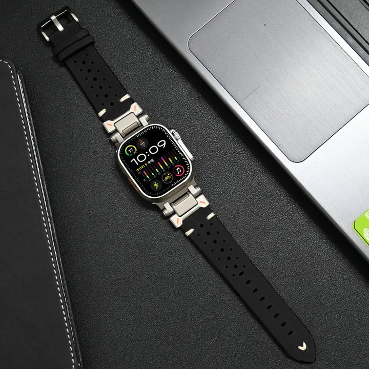 Kalsten | Genuine Leather Apple Watch Band – Stylish & Durable Watch Strap for Your Apple Watch