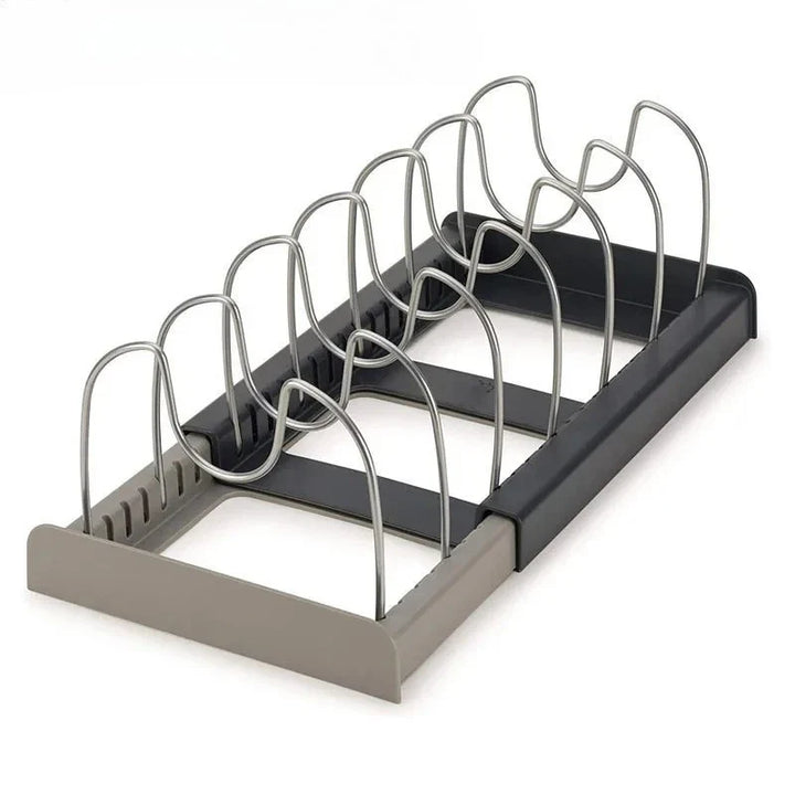 Retractable pot lid holder & pan organizer | Kalsten