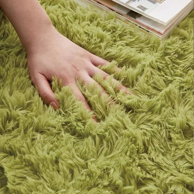 Kalsten | Fluffy Ultra Soft Non-Slip Rug with Memory Foam Cushion