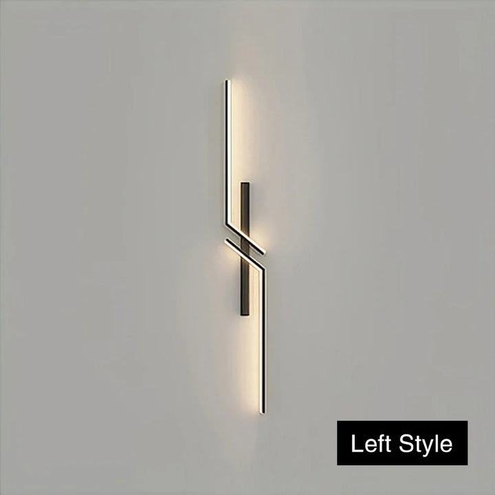 Modern Dimmable LED Wall Light – Remote-Control Minimalist Wall Sconce for Bedroom, Living Room, and TV Background | Kalsten
