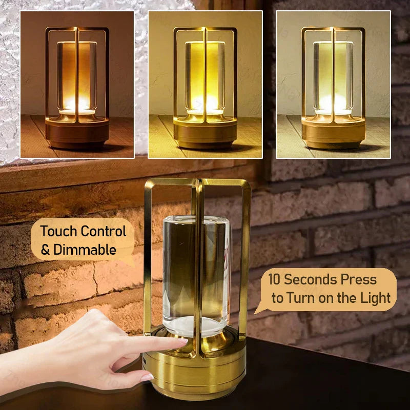 Wireless Nordic Touch Desk & Bedside Lamp
