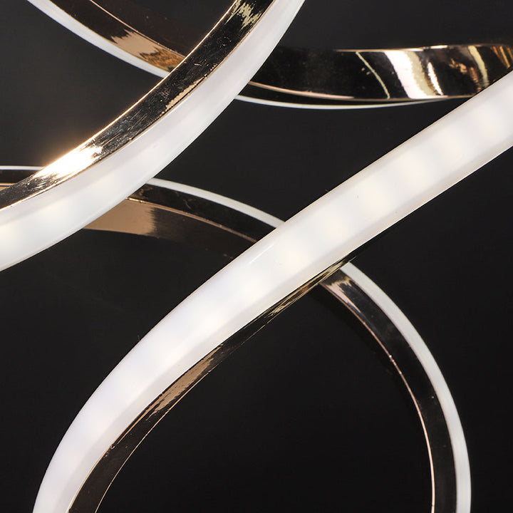 SpiralGlow – Sleek LED Table Lamp with Cozy Warm Light | Kalsten