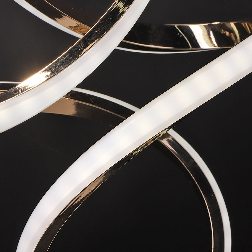 InfinityGlow – LED Spiral Table Lamp with Endless Design | Kalsten