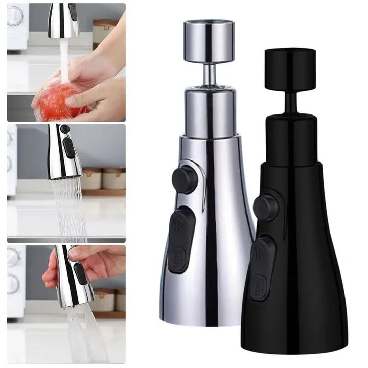 HydroFlex360 kitchen faucet attachment with 360° rotation | Kalsten