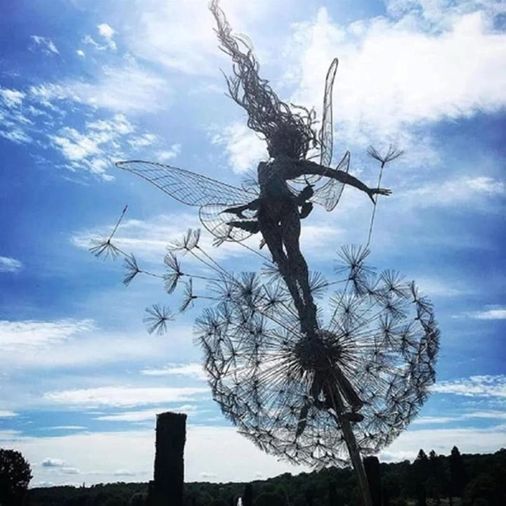 Metal Fairy Garden Ornament