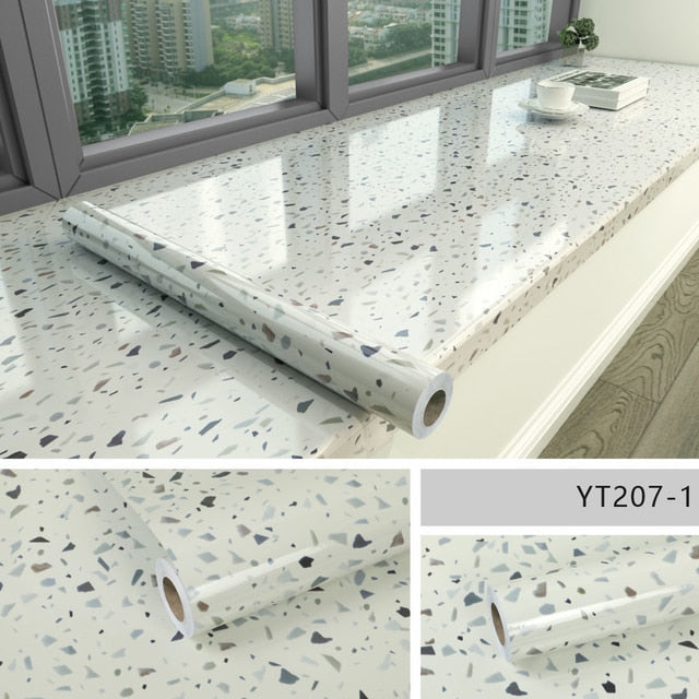 Kalsten | ProtectEase Self-adhesive protective film | Decorative film & surface protection | Waterproof & washable | DIY film for furniture & walls