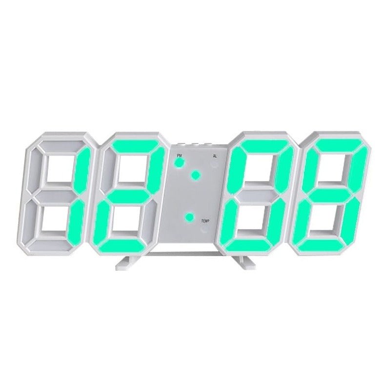 GlowLuxe - Stylish 3D LED Wall Clock | Kalsten