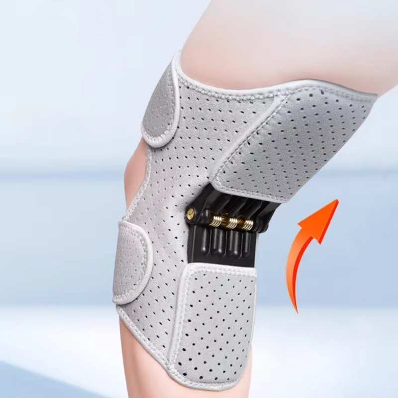 Adjustable Knee Support with Rebound Springs