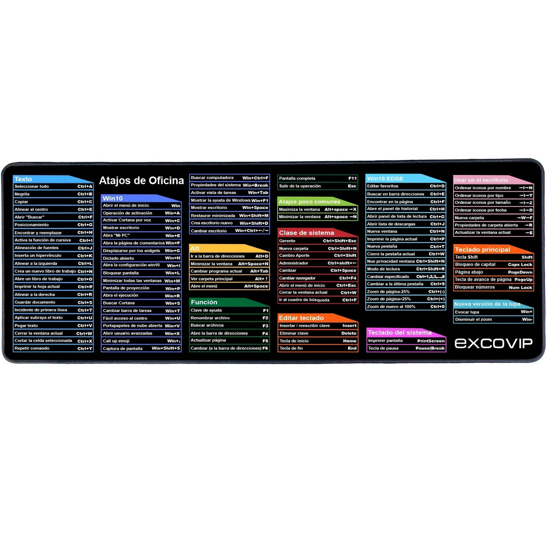 Kalsten | Shortcut Keys Mouse Pad