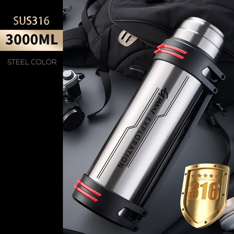 Kalsten | Giant Drink Stainless Steel Thermos Bottle