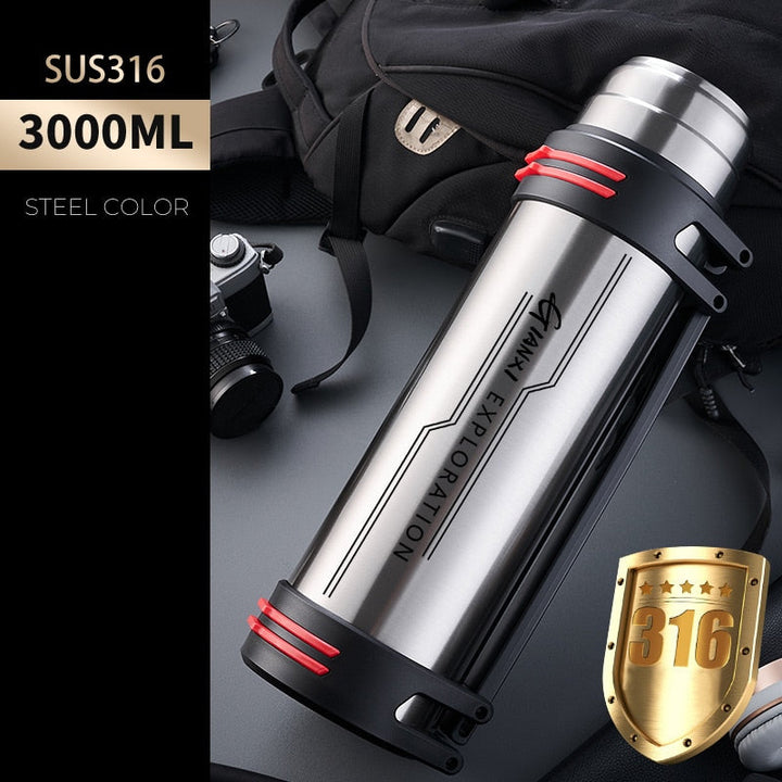Kalsten | Giant Drink Stainless Steel Thermos Bottle