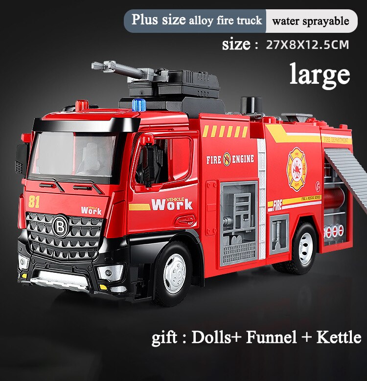 Noxord | Rescue Mission Multifunctional Kids Large Fire Truck Toy