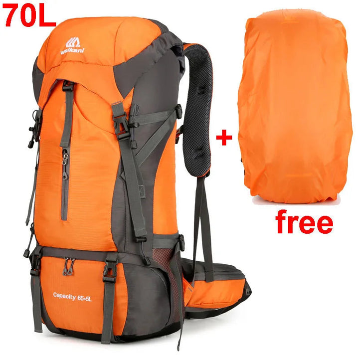 Alpivento 70L Trekking Backpack with Rain Cover | Kalsten
