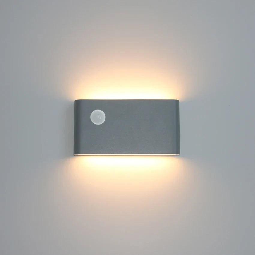 Modern LED Outdoor Motion Sensor Waterproof Wall Lamp - Ideal for Garden, Courtyard, and Corridor Lighting | Kalsten