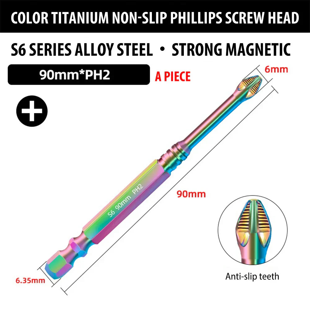 Kalsten | Magnetic Titanium Impact Anti-Slip Screw Head