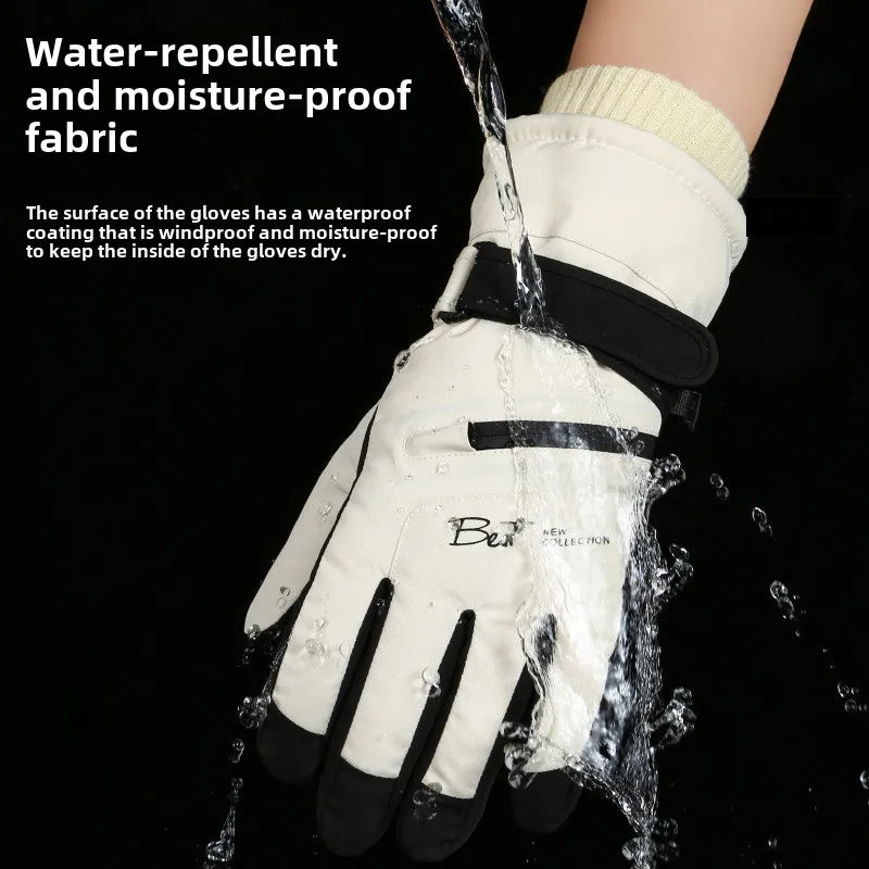 Kalsten | GlacioShield Pro Gloves | Waterproof Winter Gloves | Touchscreen & Non-Slip | Warm Fleece Lining for Skiing, Cycling & Outdoor