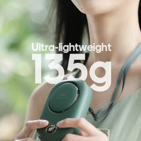 Ultraportable hands-free cooling fan | Kalsten
