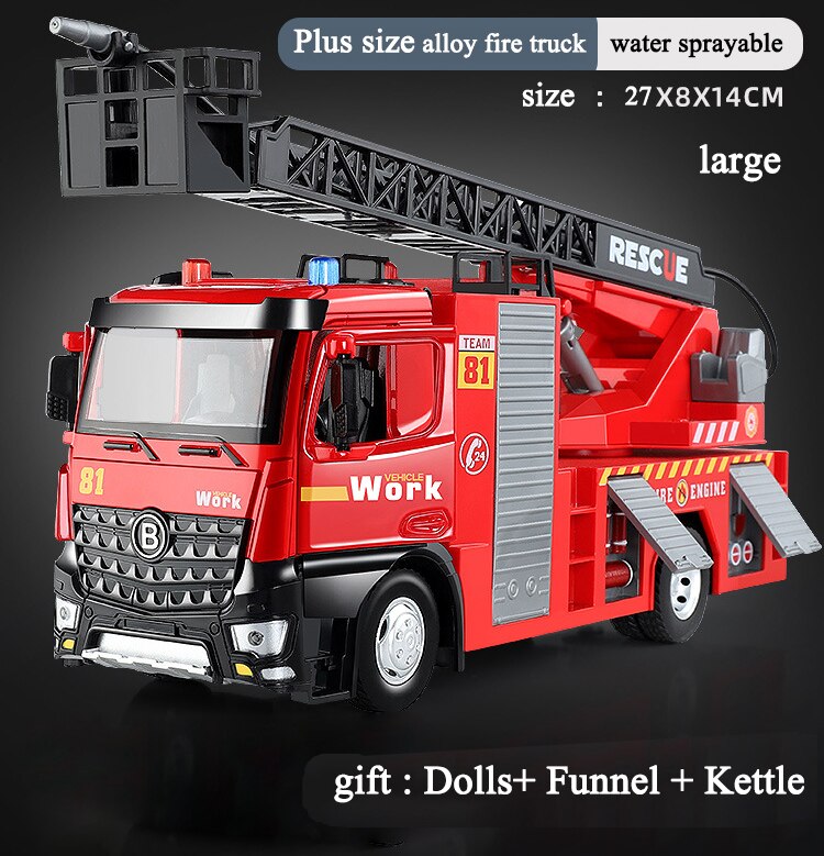 Noxord | Rescue Mission Multifunctional Kids Large Fire Truck Toy