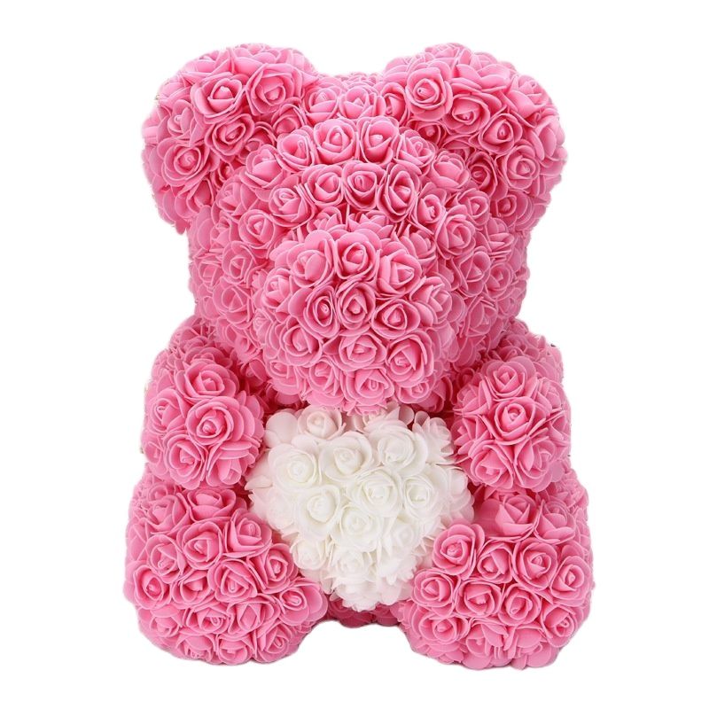 Kalsten | Artificial Rose Flowers Teddy Bear