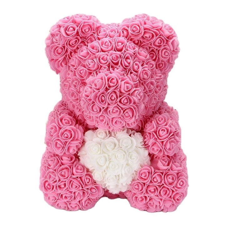 Kalsten | Artificial Rose Flowers Teddy Bear