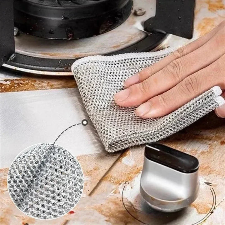 Metal scouring cloth – Double-sided for kitchen | Kalsten