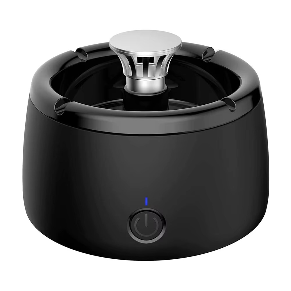 Kalsten | Rechargeable Smokeless Ashtray for Home, Office, Car or Outdoor Use – Black