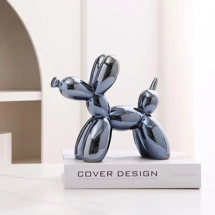 Kalsten | – Small dog sculpture made of balloons
