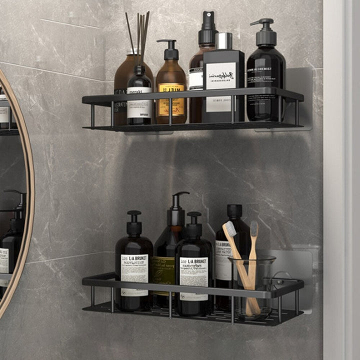 Noxord | Metal Suction Cup Bathroom Shelves