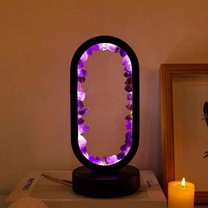 Kalsten | Natural Amethyst Crystal Lamp for Relaxation