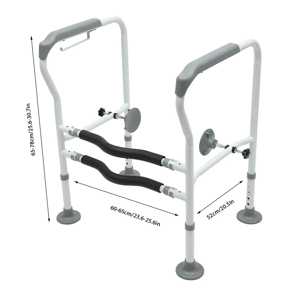 Kalsten | Height-adjustable Toilet Senior Care Comfort Safety Rails