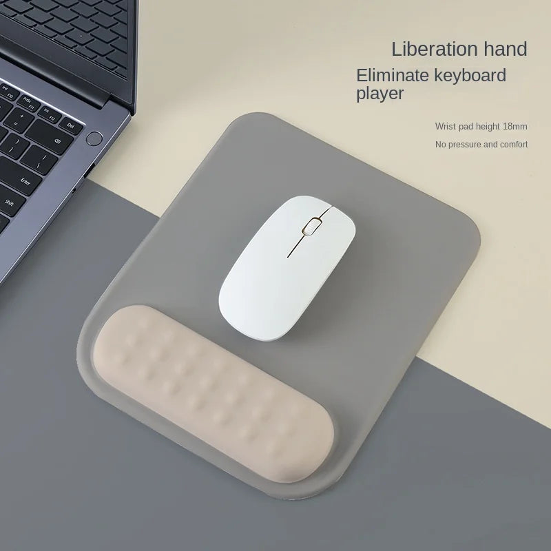 Kalsten | Palmira Mouse Pad | Ergonomic & Stylish | Memory Foam Comfort | Non-Slip & Decorative