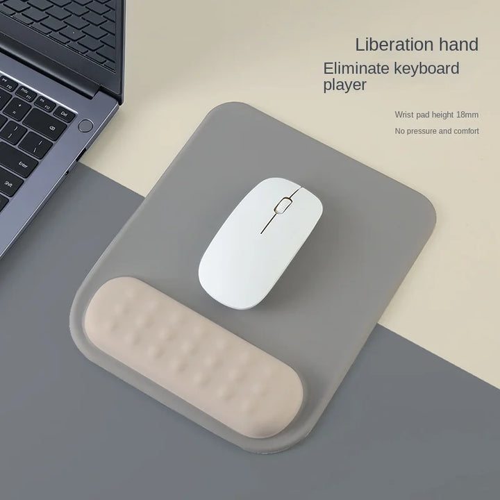Kalsten | Palmira Mouse Pad | Ergonomic & Stylish | Memory Foam Comfort | Non-Slip & Decorative