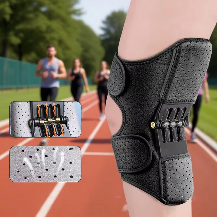 Adjustable Knee Support with Rebound Springs