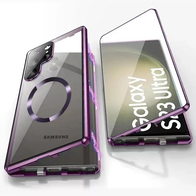 Kalsten | Metal Aluminum Alloy 360 Case with Safety Closure for Samsung Galaxy S24-S23 Series
