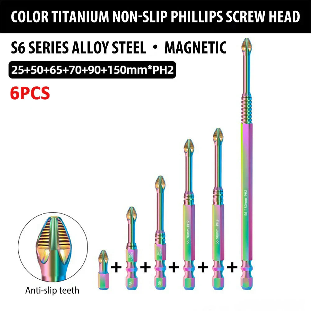 Kalsten | Magnetic Titanium Impact Anti-Slip Screw Head