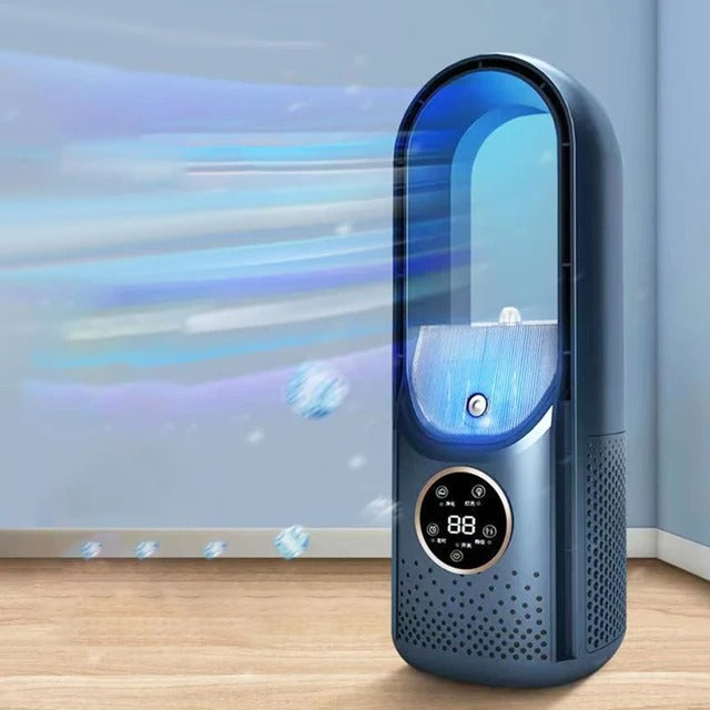 Bladeless Portable Air Conditioner | Ultra-Quiet, Ergonomic Design & Ideal for Home and Office Use | Kalsten