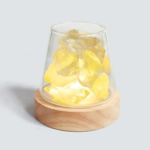 Himalaya Salt Lamp - Crystal Night Light & Essential Oil Diffuser | Kalsten