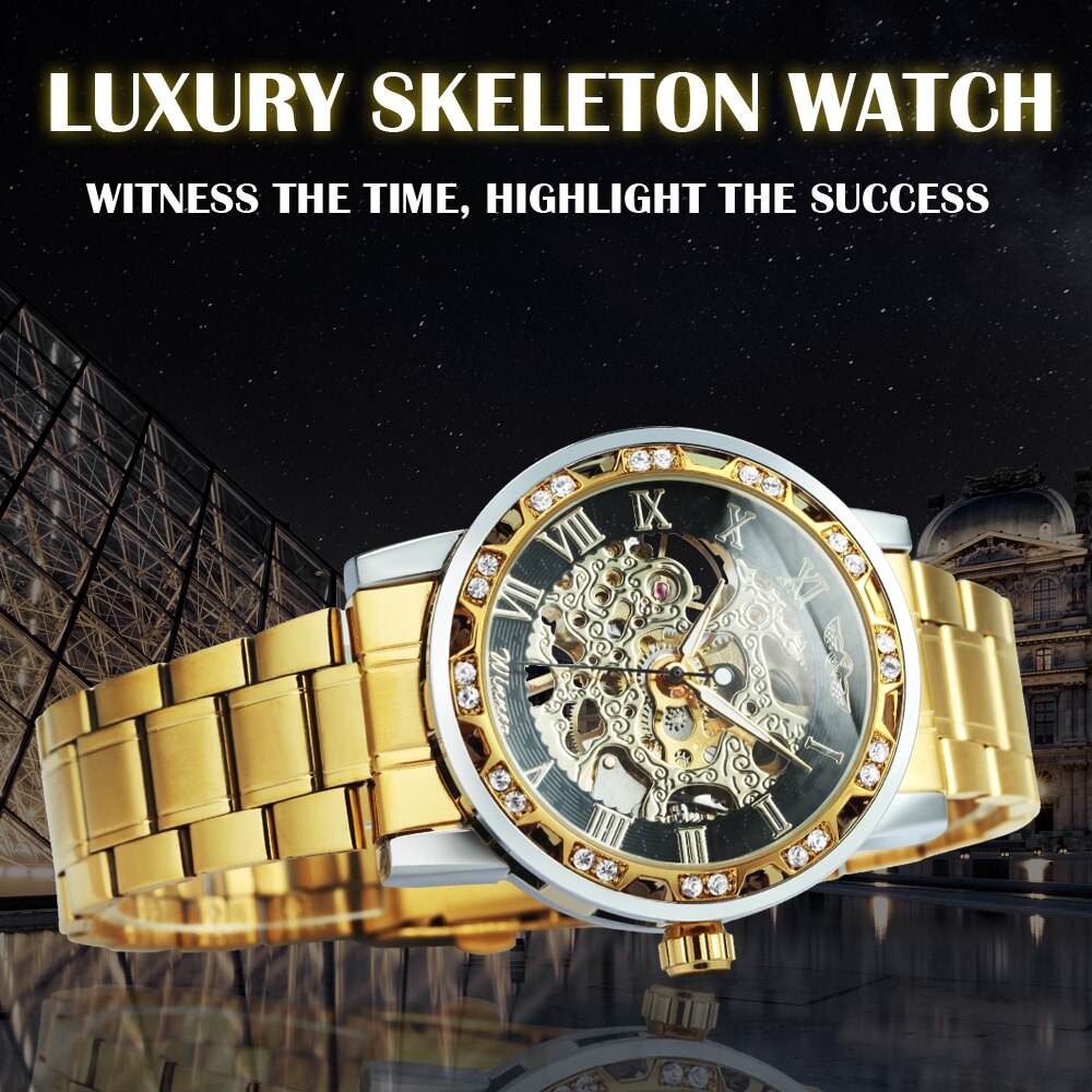 Kalsten | Luminous Mechanical Titan Skeleton Watch