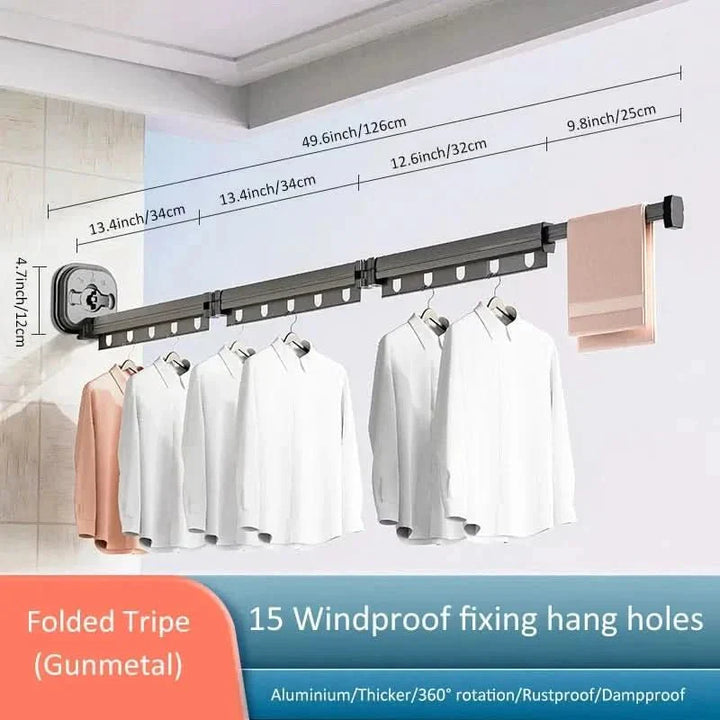 Kalsten | mounted tumble dryer - Foldable & space-saving