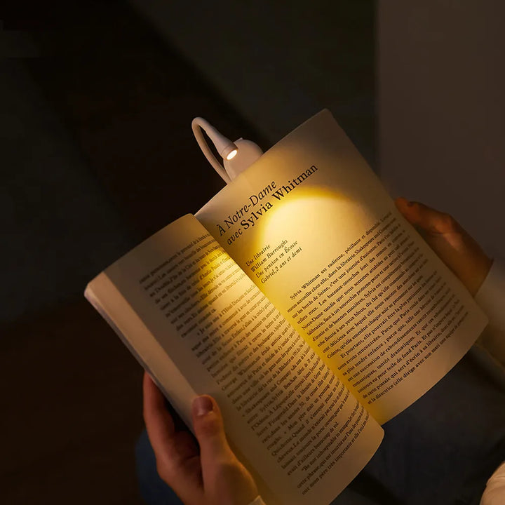 USB Rechargeable Clip-On Book Light