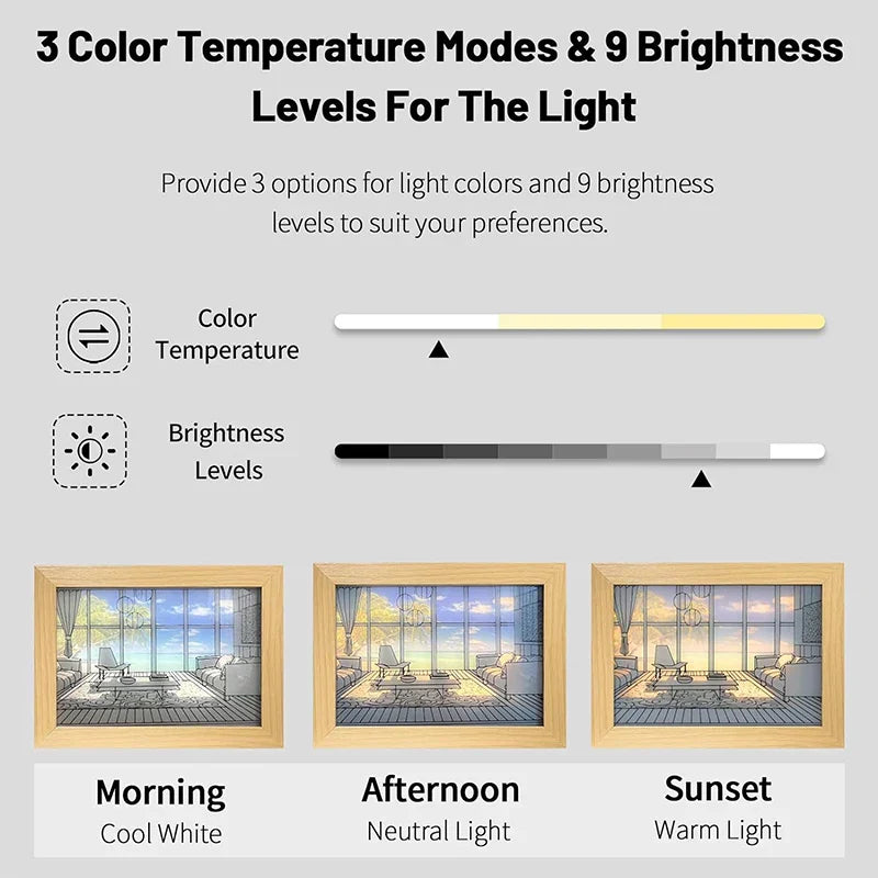 Luminous Decorative Dimmable Artsy Led Light Painting | Kalsten