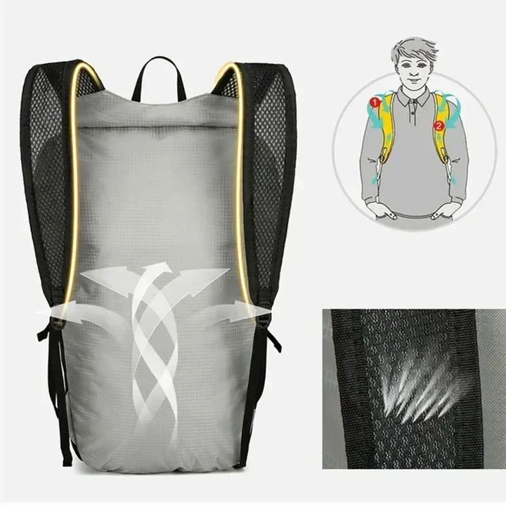 Kalsten | Outdoor Backpack PackLite 20 L | Ultralight & Waterproof | Foldable for Travel & Hiking