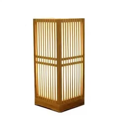 Zen-Inspired Bamboo Table Lamp for Bedroom and Living Room | Noxord