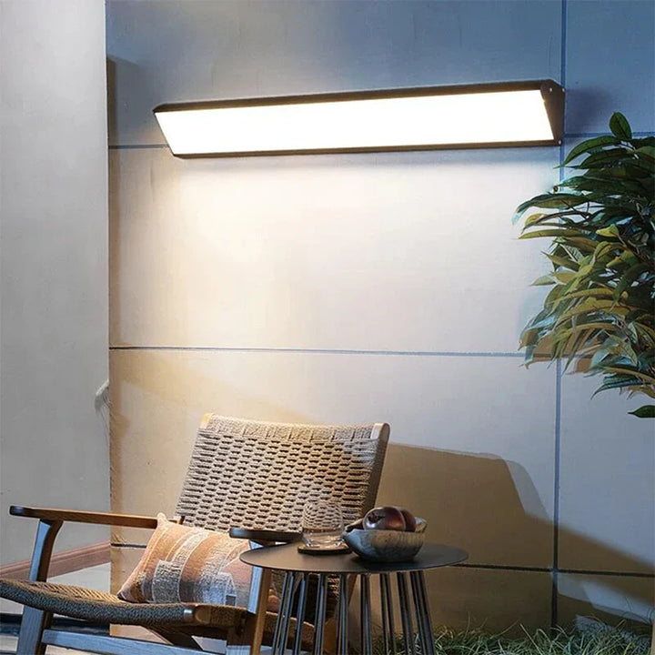 Long Strip LED Outdoor Wall Lamps - Waterproof Aluminum Lights for Porch, Garden, Corridor | Kalsten