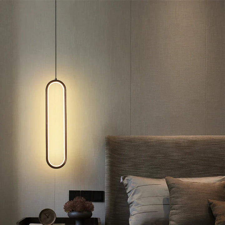 Modern LED Ring Pendant Light | Nordic Luxury Chandelier for Living Room, Bedroom, and Bar | Kalsten