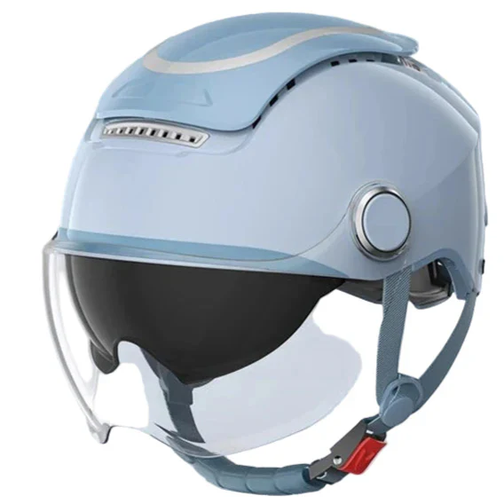 Kalsten | Open Face Motorcycle Helmet with Dual Lenses & Breathable Summer Design – RiderMax