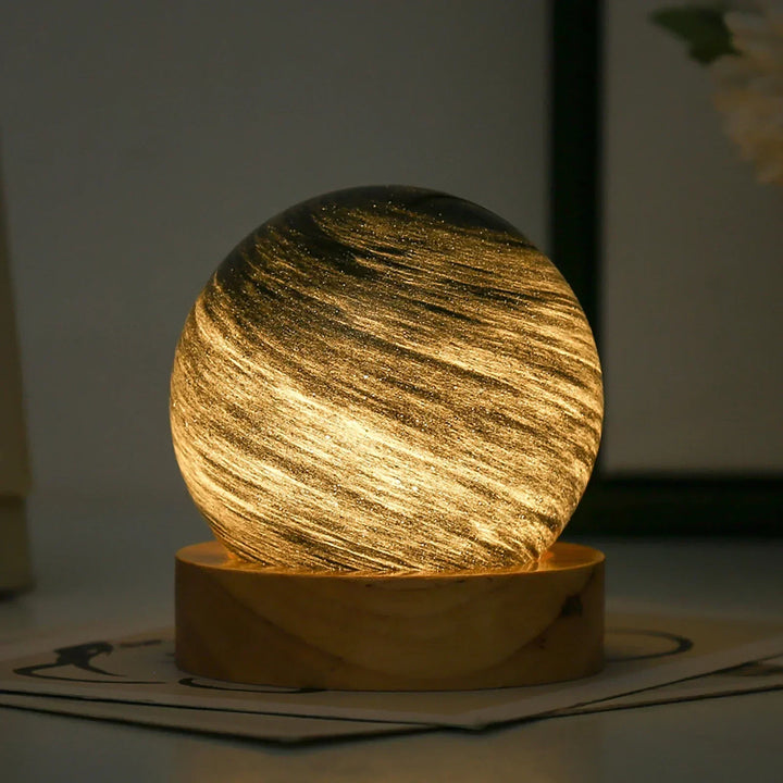 KosmosGlow - 3D Crystal Planets Night Lamp | Kalsten