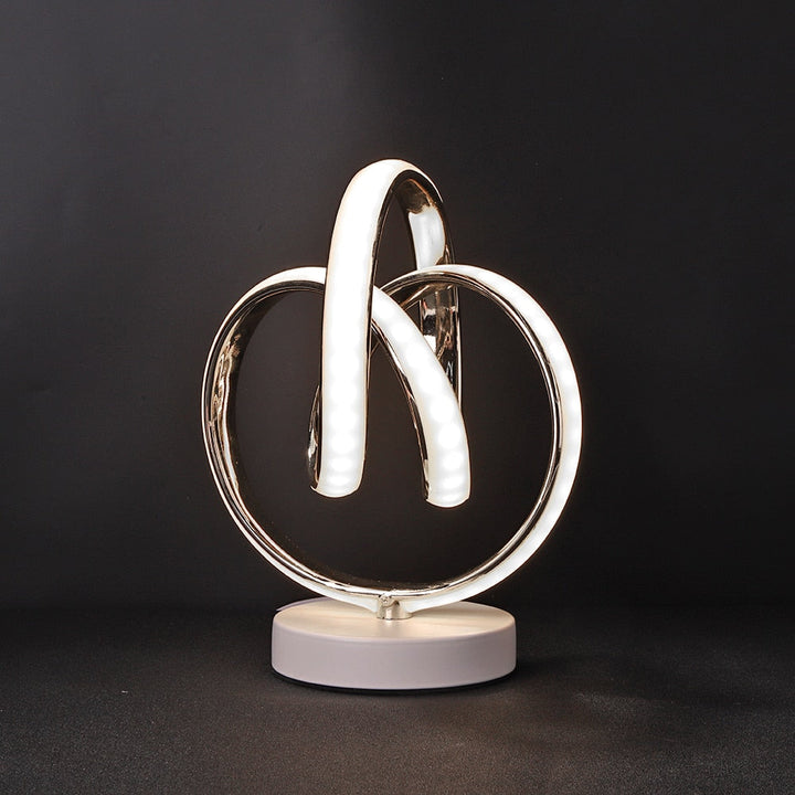 SpiralGlow – Sleek LED Table Lamp with Cozy Warm Light | Kalsten