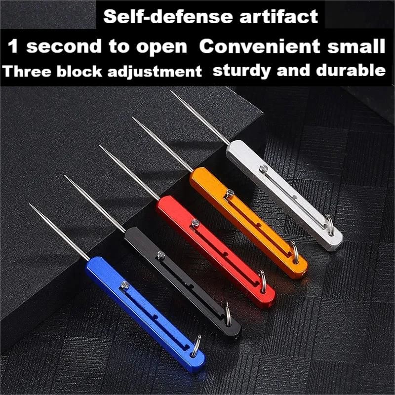 Compact Titanium Outdoor Defense Tool Keychain | Kalsten